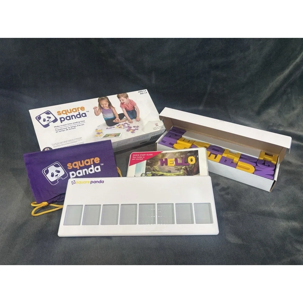 Square Panda for‎ Ages 3-8 Phonics Learn Reading Games - Tablet not Included